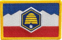 State Flag Patches Rectangle