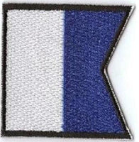 A - Alfa Signal Flag Patch