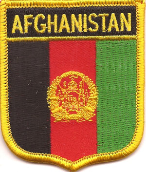 Afghanistan | World Shield Flag Patch | Flag Patch Shop