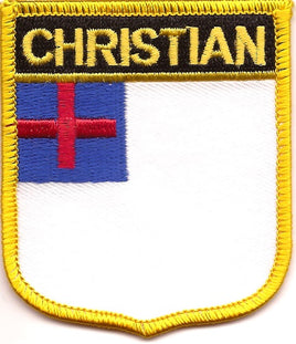 Christian Shield Patch