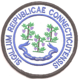 Connecticut State Seal Patch