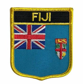 Fiji Flag Patch Shield