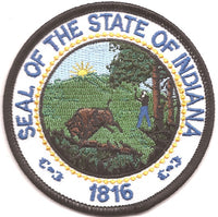 Indiana State Seal Patch