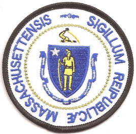 Massachusetts State Seal Patch