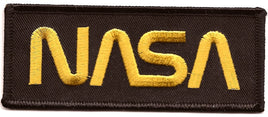 NASA Patch - Black/Gold