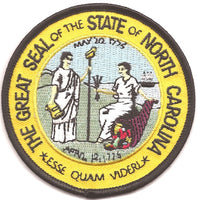 North Carolina State Seal Patch