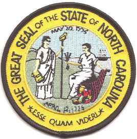 North Carolina State Seal Patch