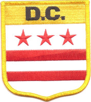 Washington D. C. Flag Patch - Shield