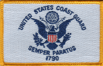 US Coast Guard | Flag Patch | Flag Patch Shop