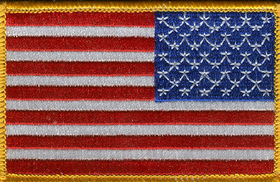 Flag patches, US flag patches, American flag patches, US flag